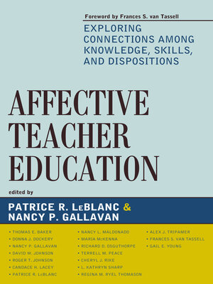 cover image of Affective Teacher Education